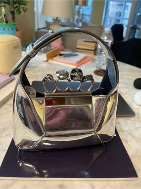 Alexander McQueen mini Hobo brand new